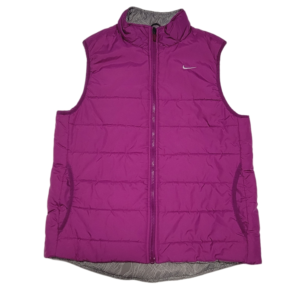 Nike Reversible Purple Puffer Vest